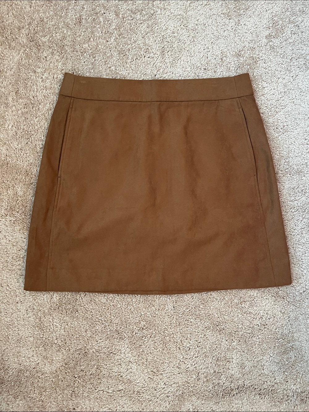 NWT J. Crew Faux Suede Skirt